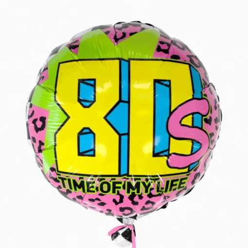 80s Time Of My Life Folieballong