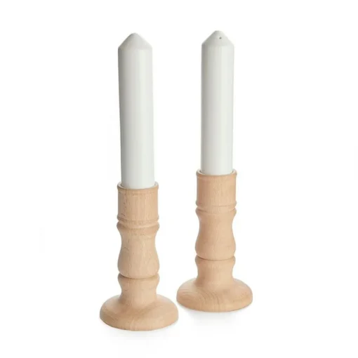 Salt og Pepper Sett Lysestaker