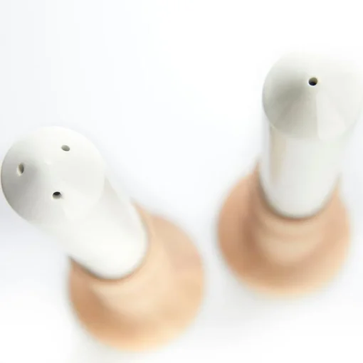 Salt og Pepper Sett Lysestaker