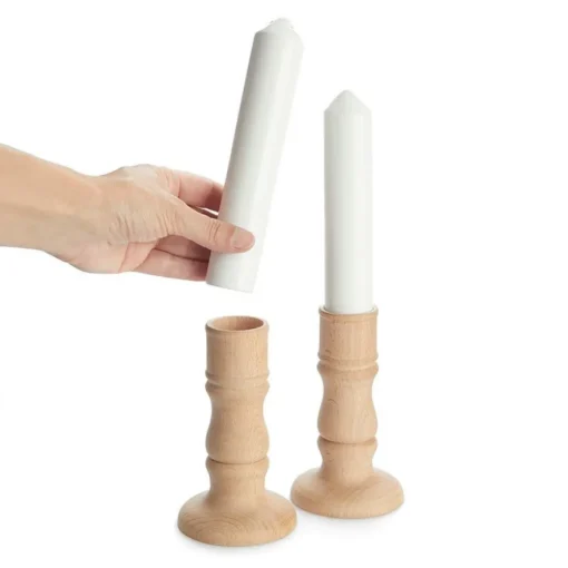 Salt og Pepper Sett Lysestaker