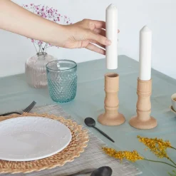 Salt og Pepper Sett Lysestaker