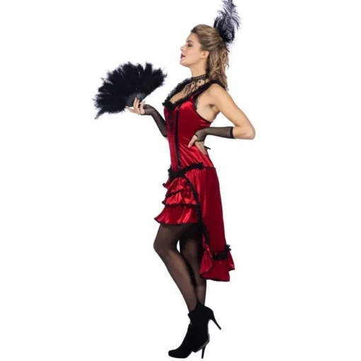 Scarlet Salongdame Kostyme