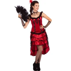 Scarlet Salongdame Kostyme