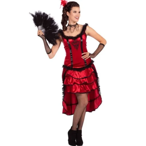 Scarlet Salongdame Kostyme