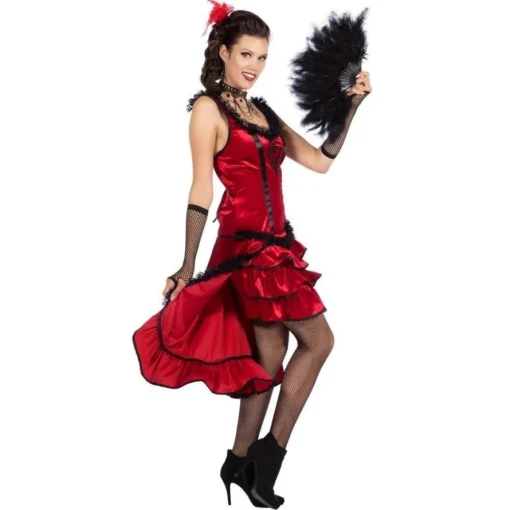 Scarlet Salongdame Kostyme