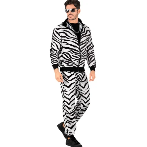 Sebra 80-talls Treningsdress Kostyme