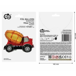 Sementbil Folieballong