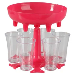 Shotdispenser & Shotglass Rosa