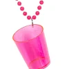 Shotglass Halskjede Rosa