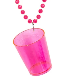 Shotglass Halskjede Rosa