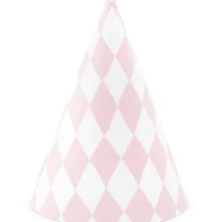 Sjakkmønster Festhatter Pastell
