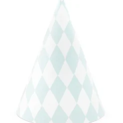 Sjakkmønster Festhatter Pastell