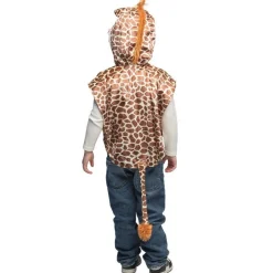 Sjiraff Poncho Barnekostyme