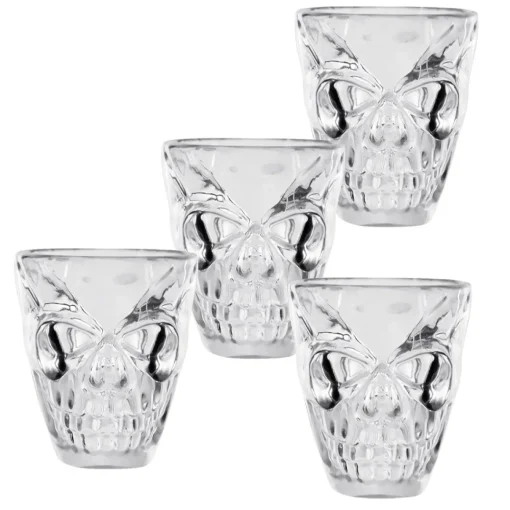 Skjelett Shotglass Plast