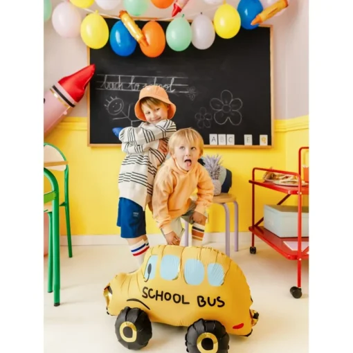 Skolebuss Folieballong