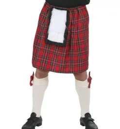 Skottens Kilt Kostyme