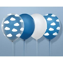 Sky Latexballonger Gjennomsiktig