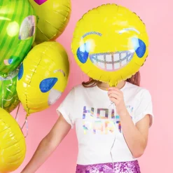Smilefjes Emoji Folieballong
