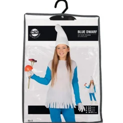 Smurfine Barnekostyme