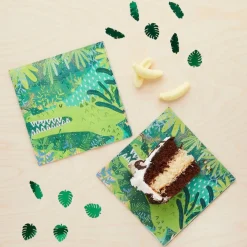 Snappy Jungle Party Krokodille Servietter