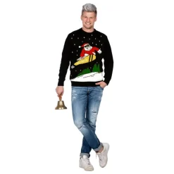 Snowboard Santa Julegenser