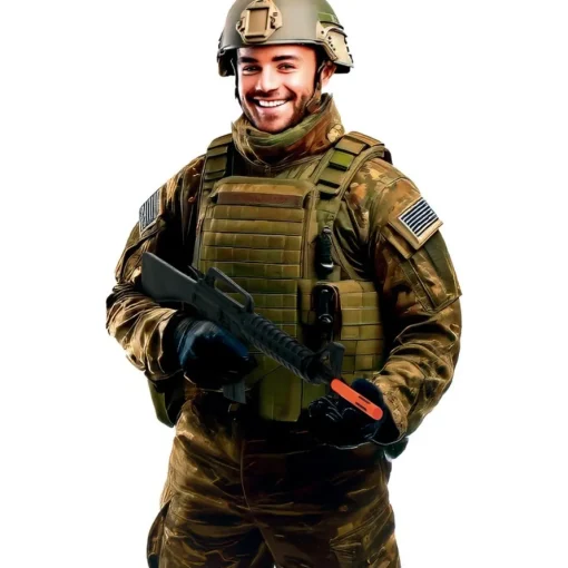 Soldat Maskingevær med Lyd