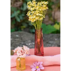 Soliflore Glassvase Lyserosa