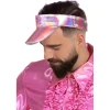 Solskjerm Hatt Holografisk Rosa