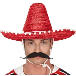 Sombrero Stråhatt Rød
