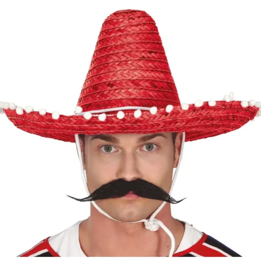 Sombrero Stråhatt Rød