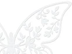 Sommerfugler Bordpynt Hvit
