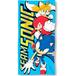 Sonic® Badehåndkle Lyseblå