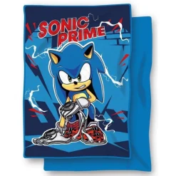 Sonic® Prime Sengetæppe Blå