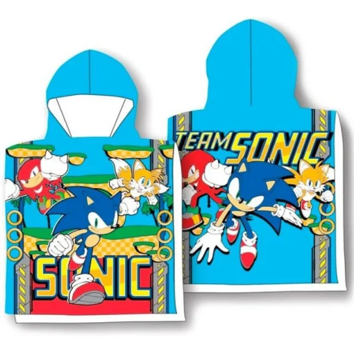 Sonic® Team Håndkleponcho