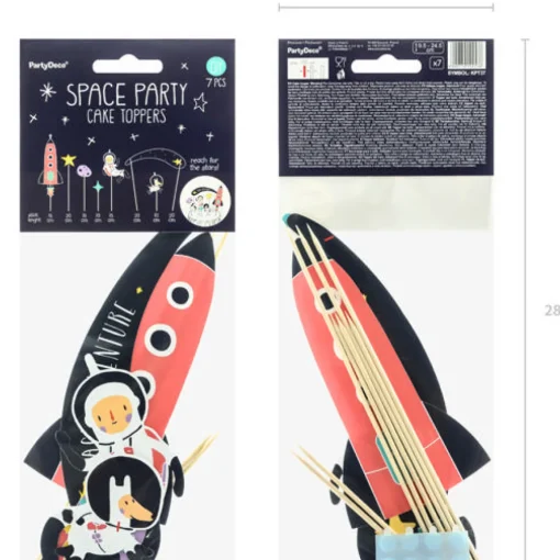 Space Adventure Kaketopper
