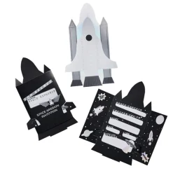 Space Party Invitasjoner