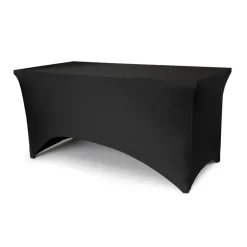 Spandex Bord Overtrekk Svart
