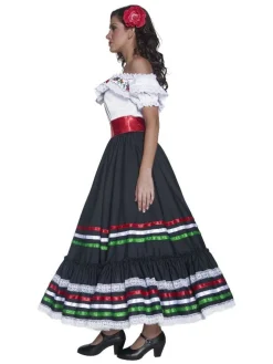 Spansk Senorita Kostyme