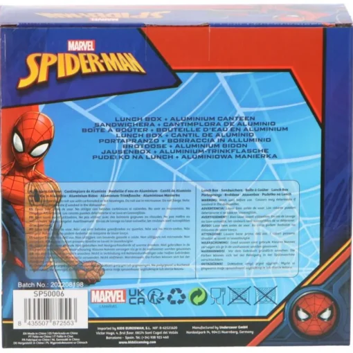 Spiderman® Drikkeflaske & Matboks
