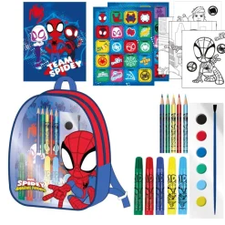 Spiderman® Fargelegg Selv Ryggsekk Blå
