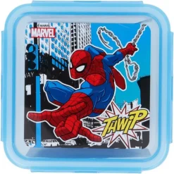 Spiderman® Firkantet Madkasse Blå