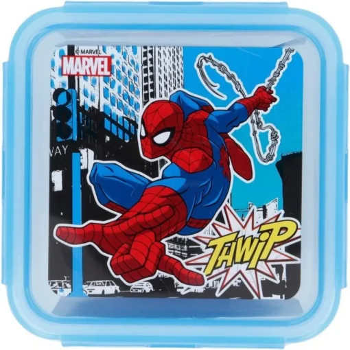 Spiderman® Firkantet Madkasse Blå