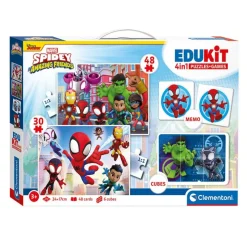 Spiderman® 4-i-1 Spidey Puslespill