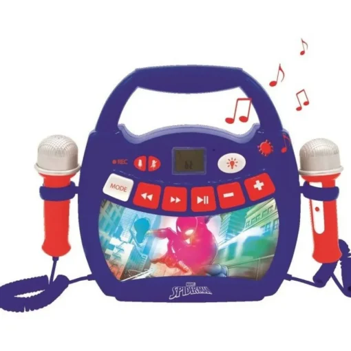 Spiderman® Karaoke Afspiller Blå