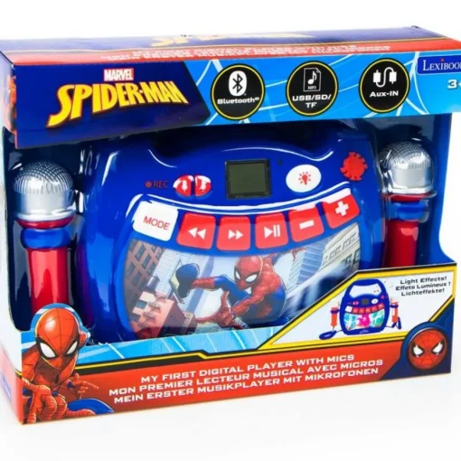 Spiderman® Karaoke Afspiller Blå