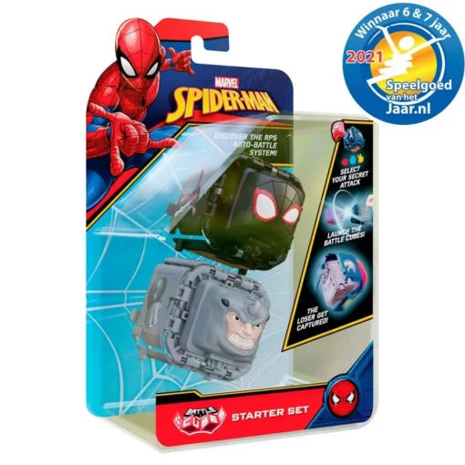 Spiderman® Miles Morales VS Rhino Battle Cube Leketøy