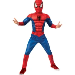 Spiderman® Muskel Deluxe Barnekostyme