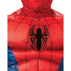 Spiderman® Muskel Deluxe Barnekostyme