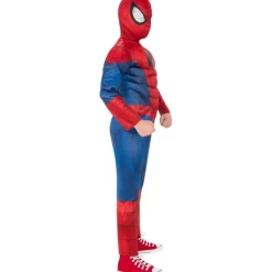 Spiderman® Muskel Deluxe Barnekostyme