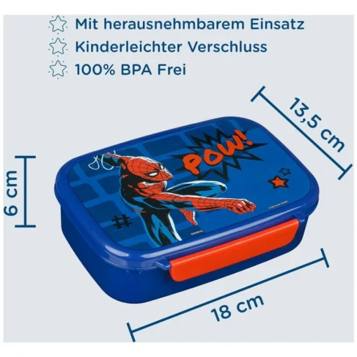 Spiderman® POW Matboks Blå
